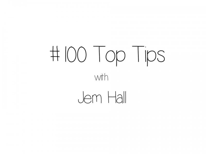 JEM HALL TOP 100 WINDSURFING TIPS