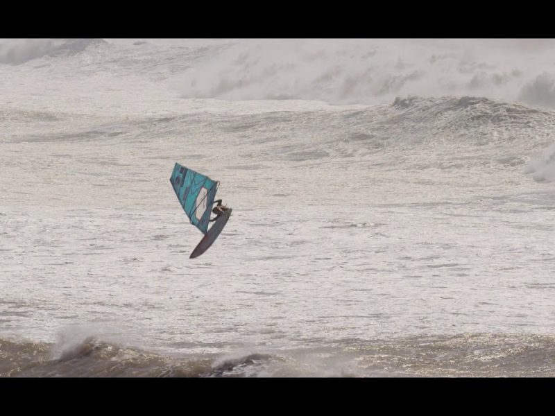 EPIC GIANT WAVES! WINDSURFING MOROCCO MOULAY BOUZERKTOUN