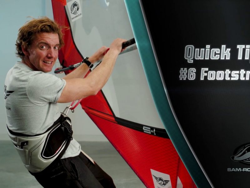 SAM ROSS QUICK TIPS | FOOTSTRAPS