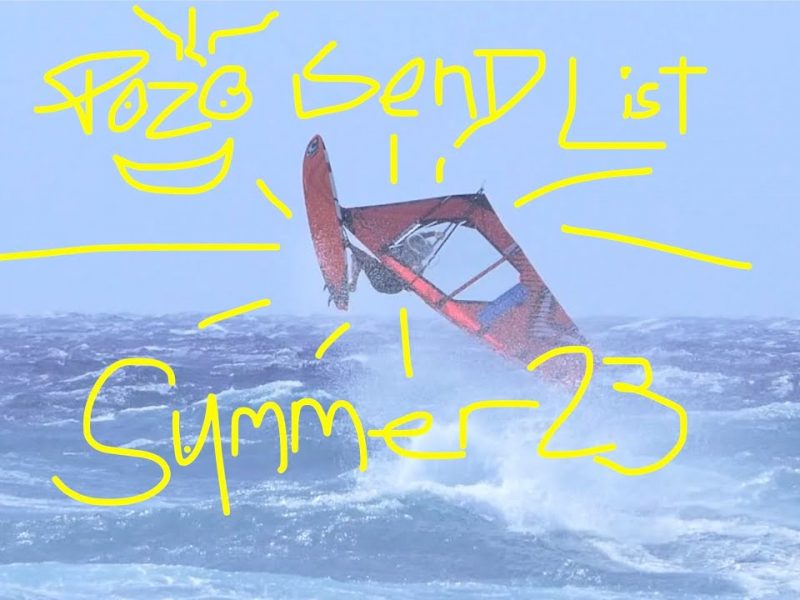 BALZ MÜLLER: POZO SEND IT LIST SUMMER 2023