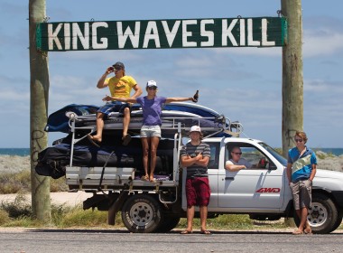 The crew on the road Australia1055