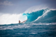 Windsurfing Tahiti 2012