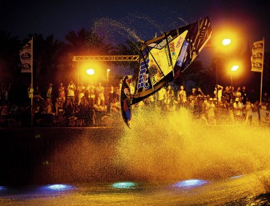 Night session in Tenerife Siam Park
