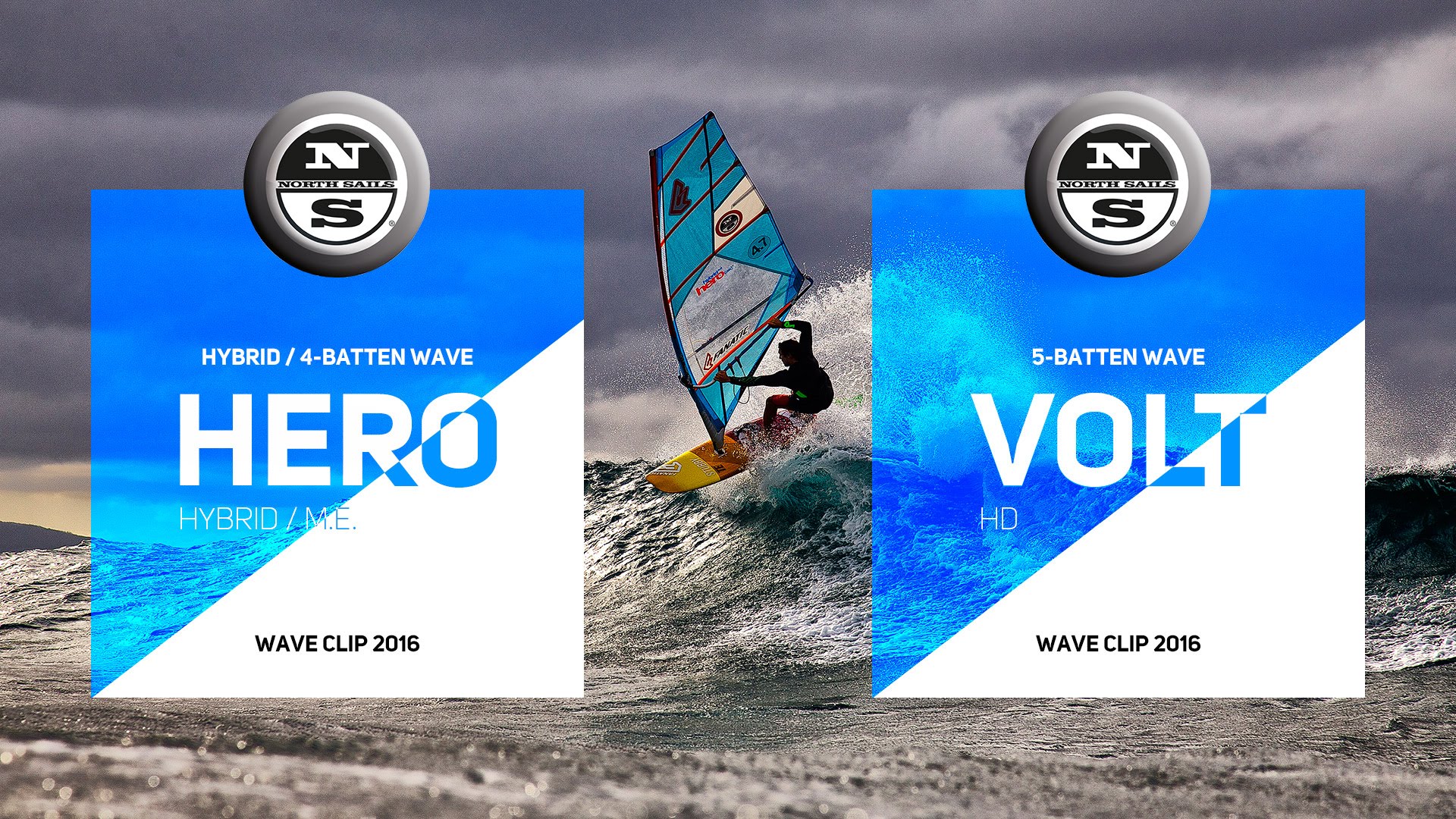 NORTH SAILS 2016 WAVE AND FREESTYLE SAILS