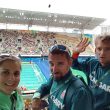 Team Hungary head to the mysterious green waterpolo pool HUN vs GRE — with Sára Cholnoky.