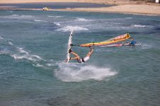 NAXOS GREECE WINDSURFING