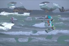 RHOSNEIGR WINDSURFING WIPEOUTS