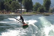 YENTEL CAERS TOW IN WINDSURFING