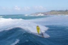 AERIAL VIDEO MAUI 2017 WINTER WINDSURF SESSION