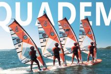 CRAZY FRENCH QUADEM WINDSURFING