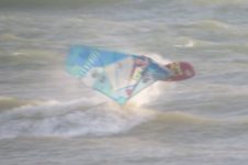 LUCAS MELDRUM AUTUMN WINDSURFING AT HOVE, UK