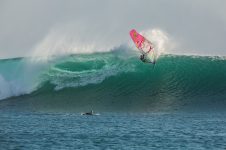 Jason Polakow windsurf in Rote Island, Indonesia on June 6, 2017