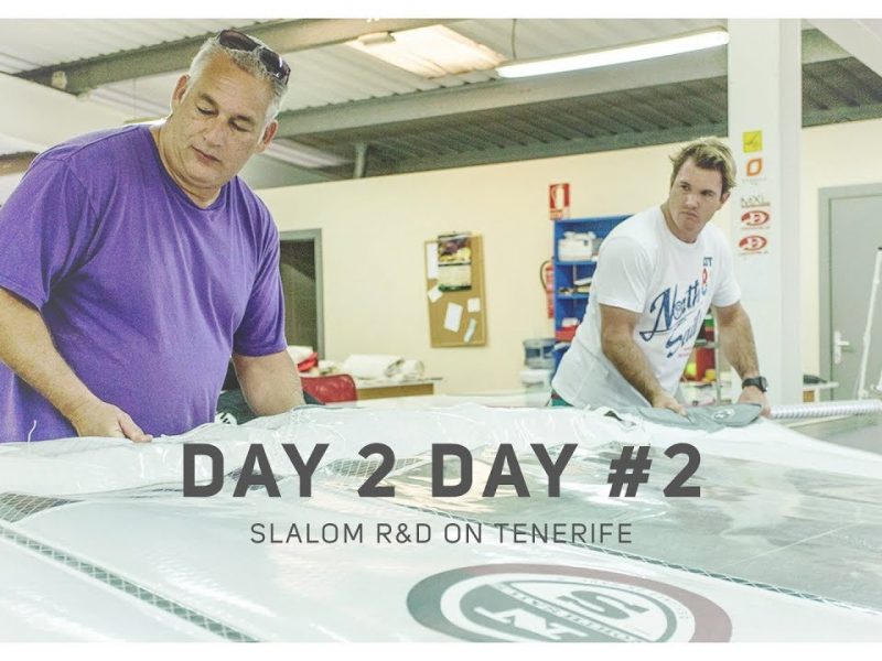 NORTH SAILS TENERIFE SLALOM 2018 TRAINING DAY 2