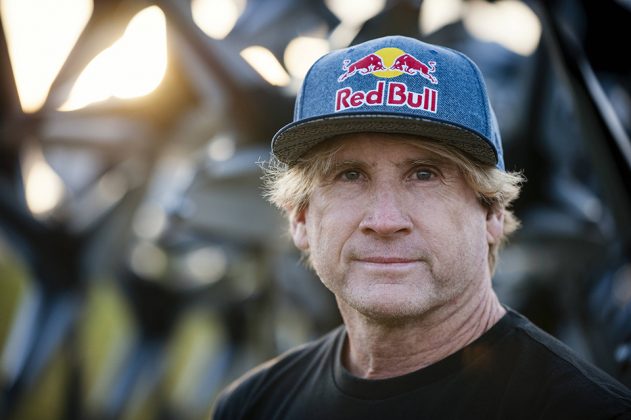 Robby Naish poses for a portrait at Hangar-7, Salzburg, Austria on January 24, 2018. // Lukas Pilz/Red Bull Content Pool // AP-1UKS8JURS2111 // Usage for editorial use only // Please go to www.redbullcontentpool.com for further information. //