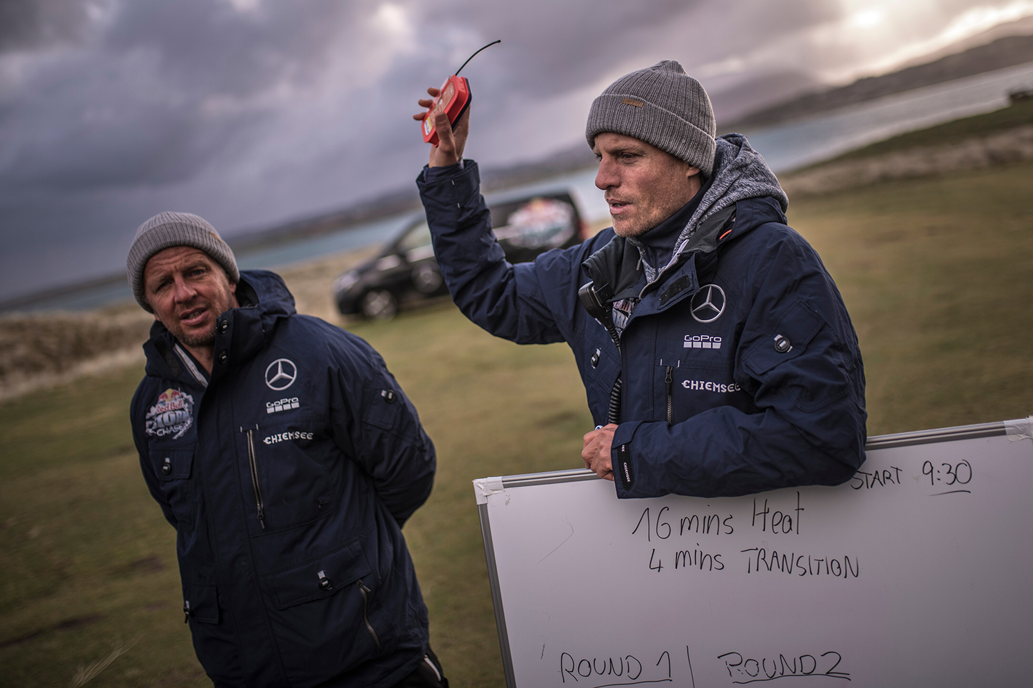 (L-R) Timo Mullen (IRE), Klaas Voget (GER)