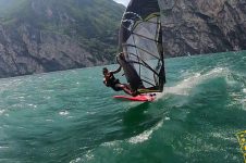 TATY FRANS WINDSURFING ON POINT7 HOME SPOT