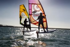 Wind foiling at the OTC.