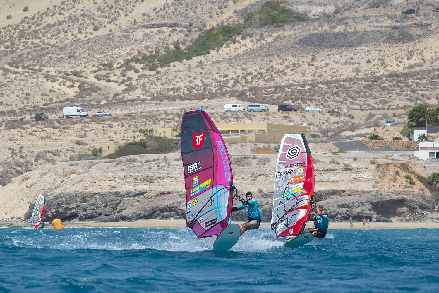 Click to Enlarge - Arnon racing in the Canary Islands