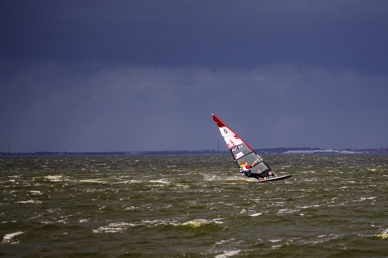 Click to Enlarge - Stormy skies in Denmark