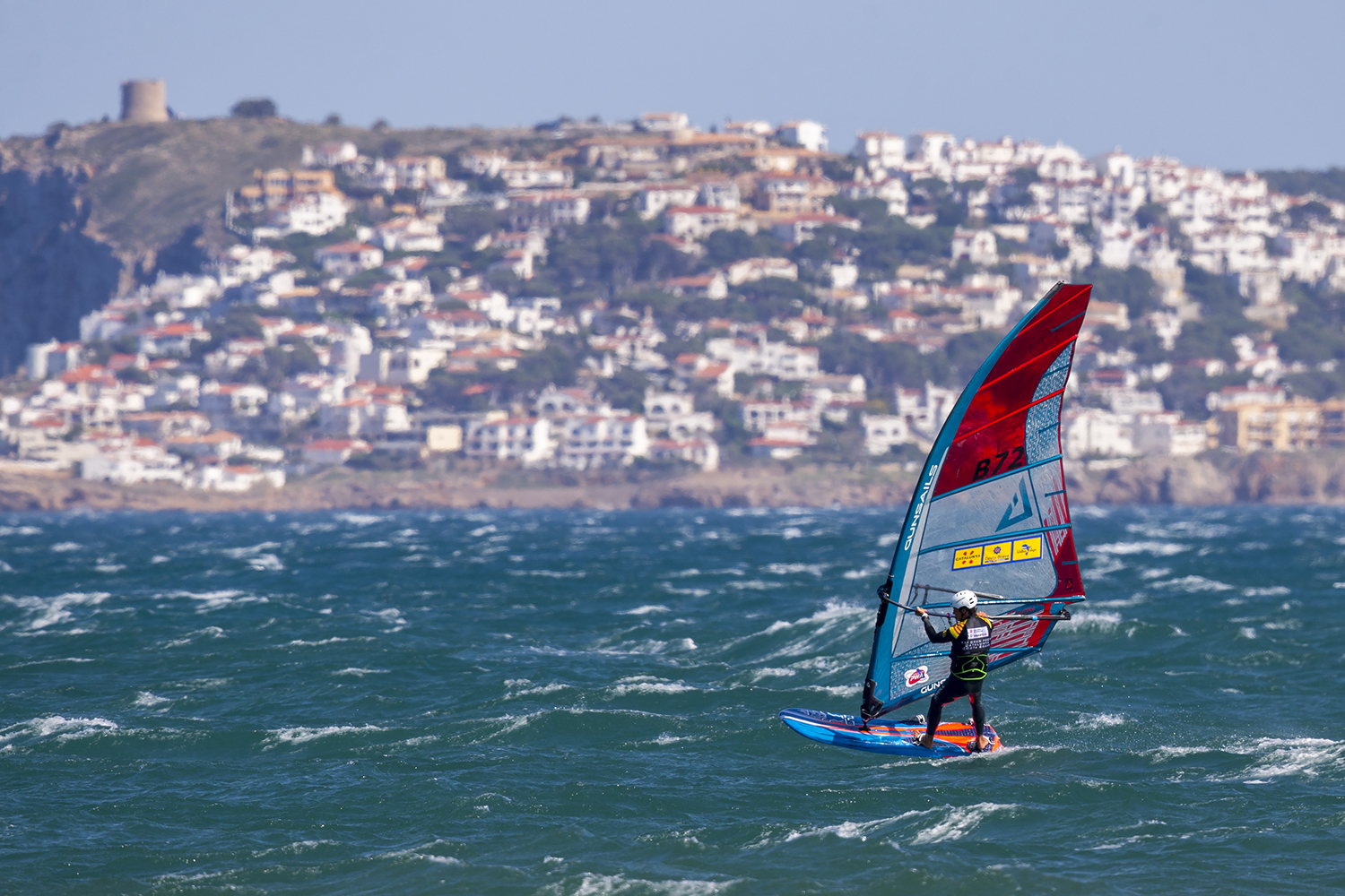 Click to Enlarge - Wild foiling conditions in Costa Brava