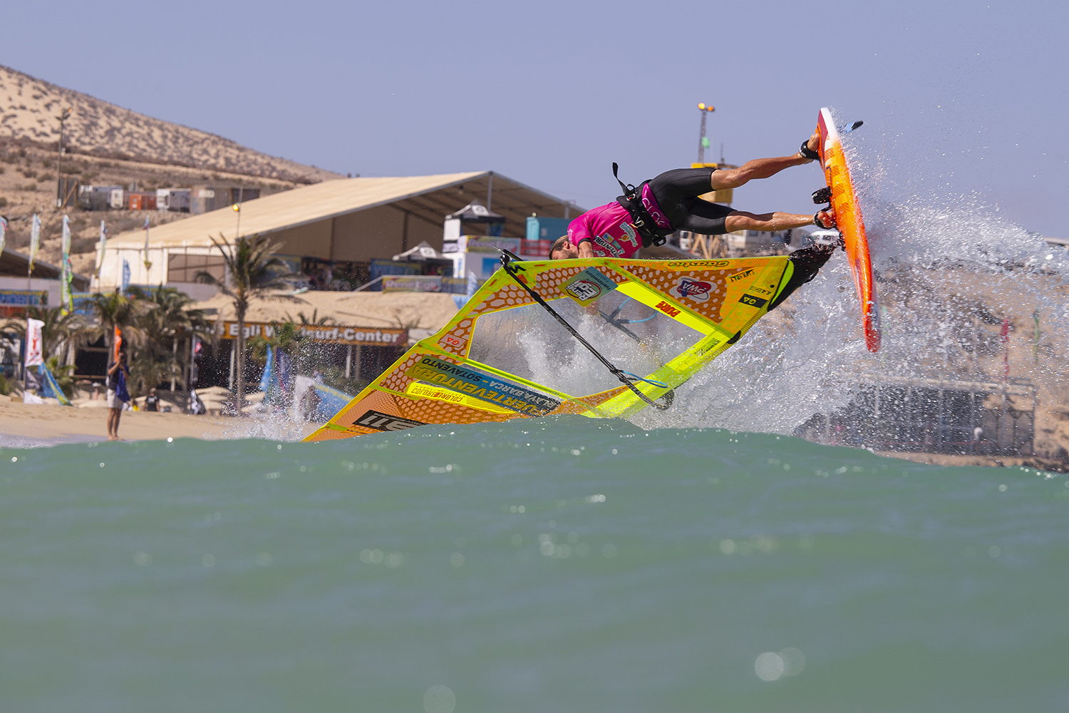 Click to Enlarge - Freestyle action in the Canary islands!