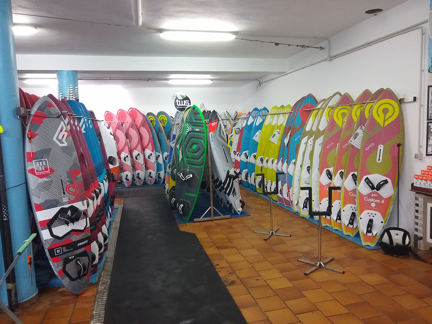 Click to Enlarge - Boards galore to rent!