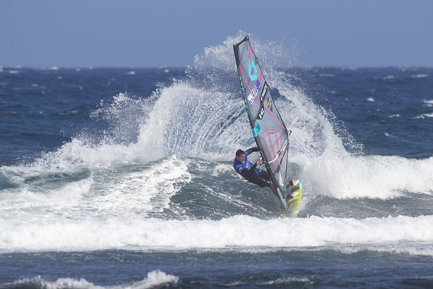 Click to Enlarge - Victor Fernandez ripping Tenerife