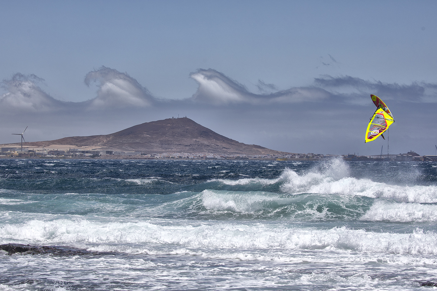 Click to Enlarge-Wave clouds