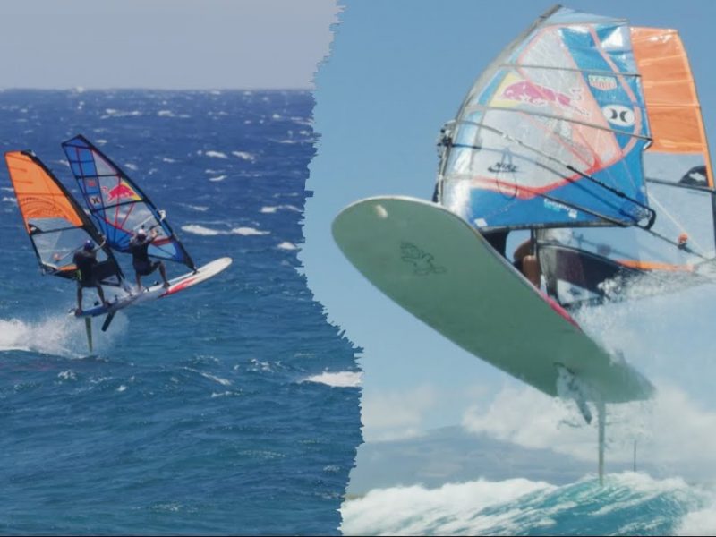 TANDEM WINDSURFING: KAI LENNY AND RICARDO CAMPELLO