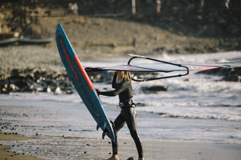 Liam heads in. Photo: Gines Diaz/Red Bull Content Pool