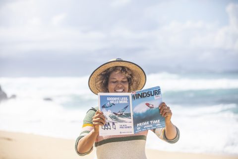 Finding happiness reading Windsurf Magazine!
