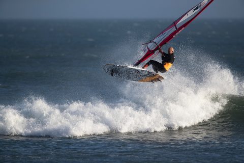 Hit a section, pop, get that tail up and aerial. Credit: Clark Merritt.