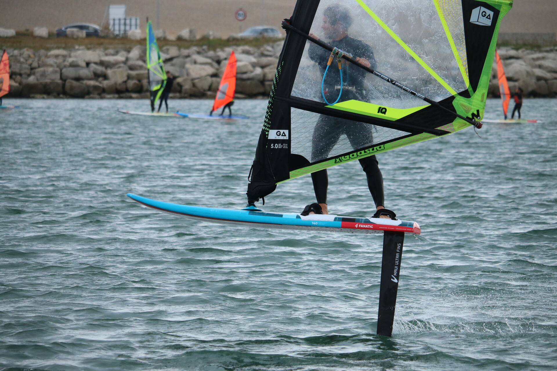 Outdoor Sports Extreme Windsurf MAUI ULTRA FINS WINDFOIL 4 ALL REVIEW