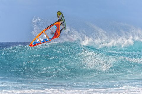 Boujma action at Ho'okipa Photo: Fish Bowl Diaries