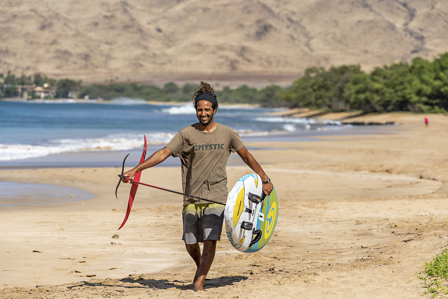 Boujmaa ready for action: Photo: Fish Bowl Diaries