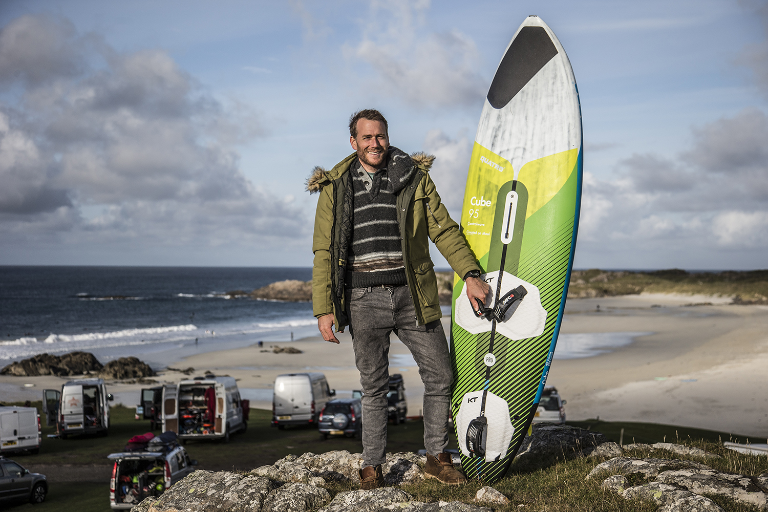 James Cox in Tiree