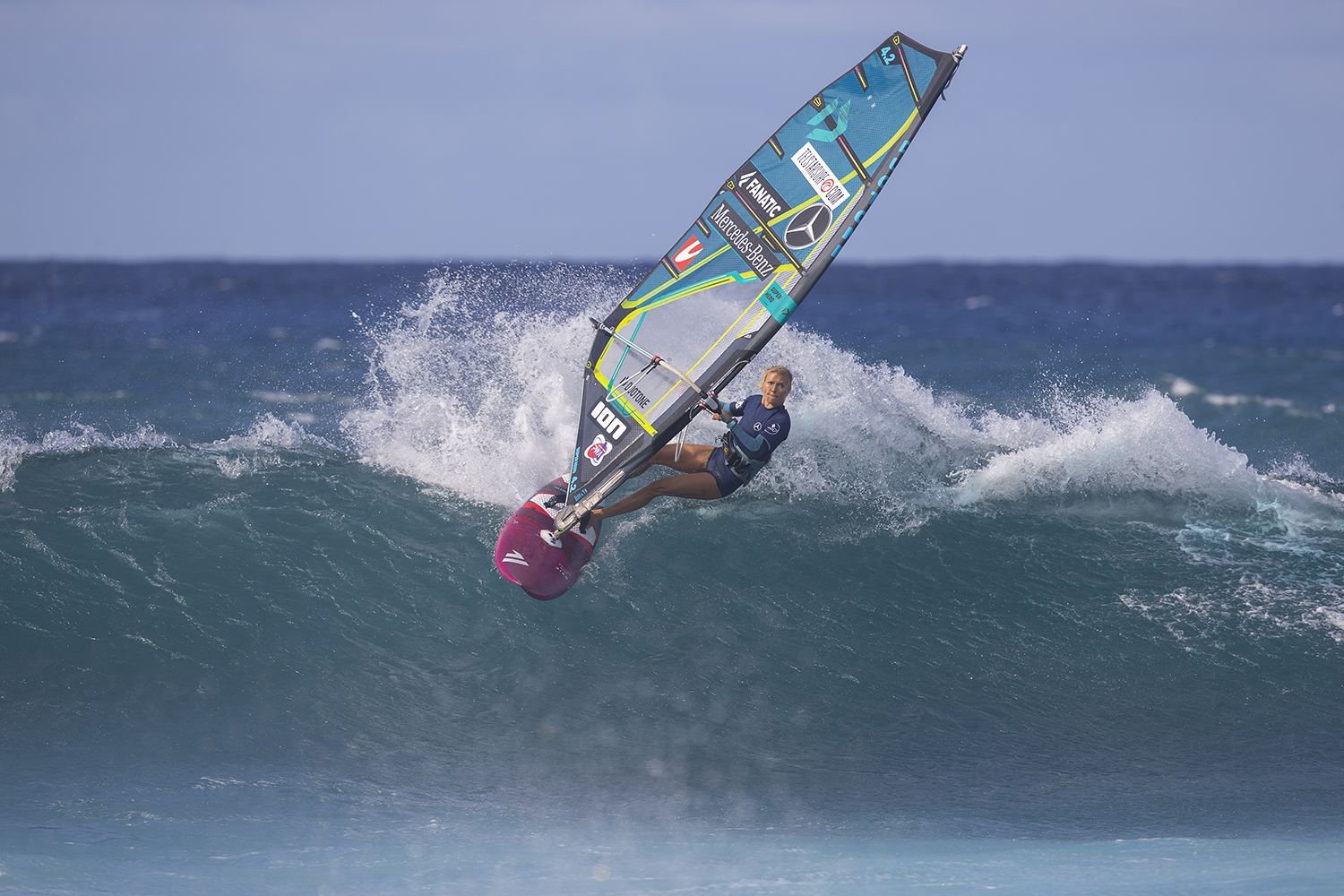 Arrianne ripping in Maui