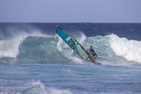 Arrianne at Ho'okipa!