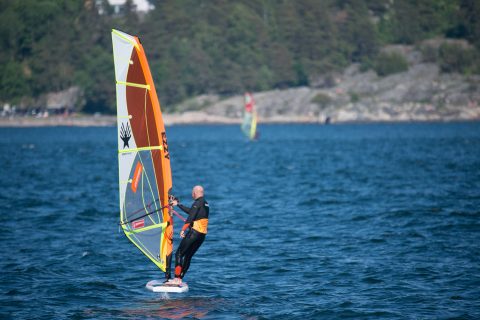 Trying to find the sweet spot in Oslo. Photo by Carsten Müller.