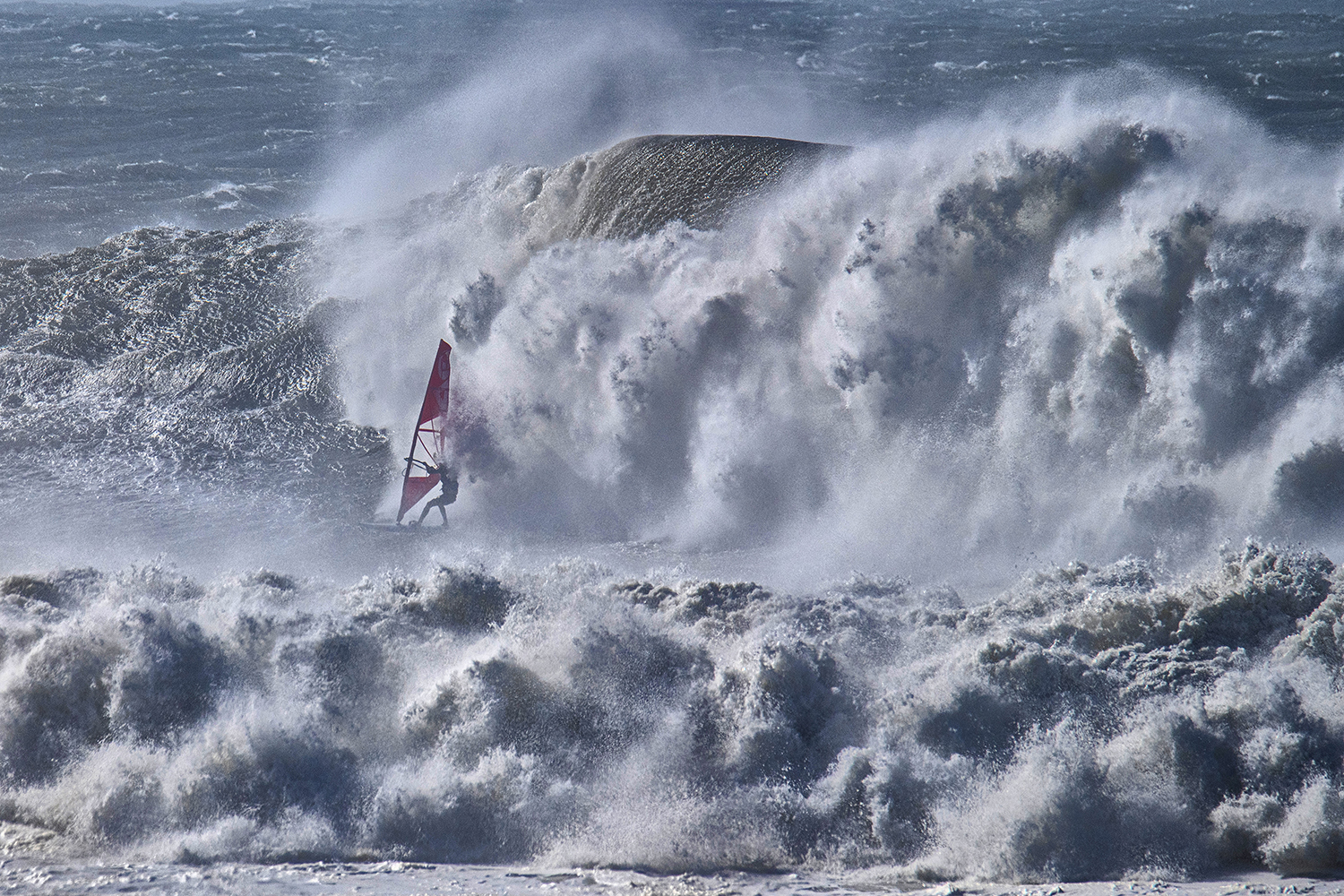 Escape from a monster wave