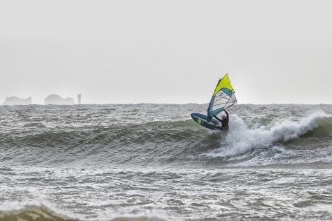 Clyde Waite at Avon beach