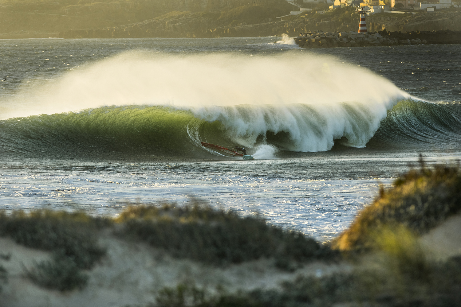 Traversa bottom turn at Peniche