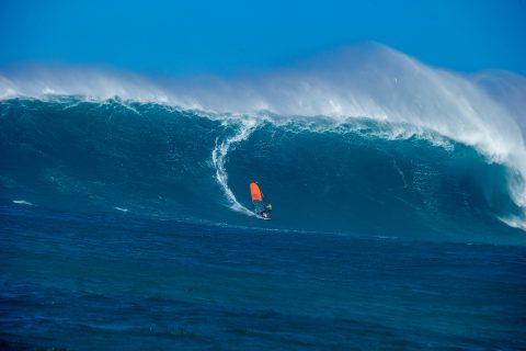Ricardo takes a huge set at Jaws