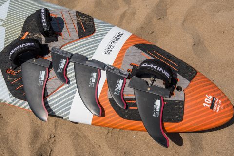 Small single fin, and then a thruster set with 2 rear fin options gives you lots of range on a tri fin FSW.