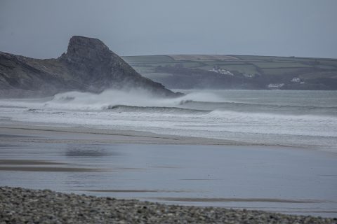 Solid swell in Wales