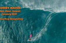 ROBBY NAISH AT JAWS MAUI HAWAII 2021