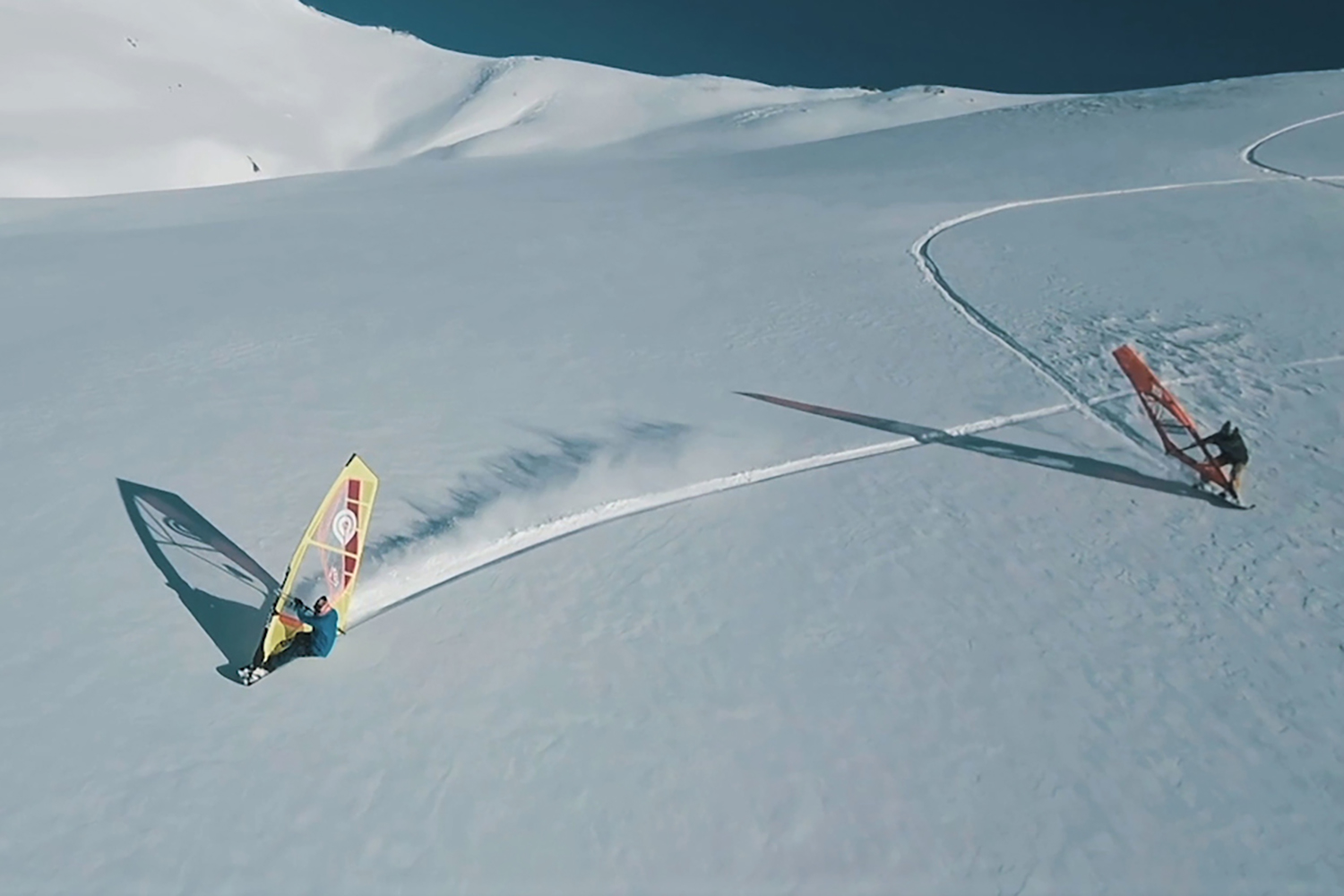 Levi and Balz hit the slopes!