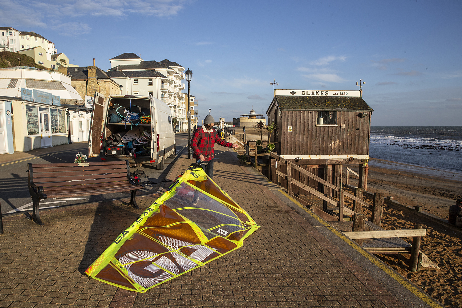 Rigging at Ventnor