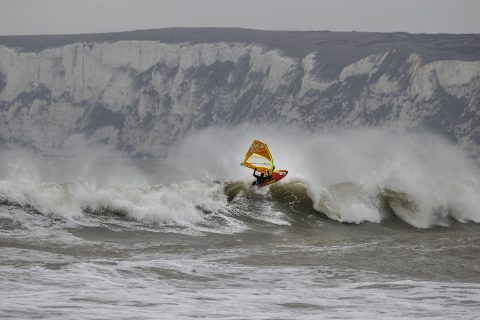 Ross hits it in the bitter cold