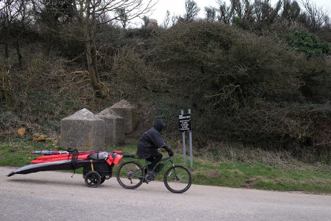 Timo on his way to the office